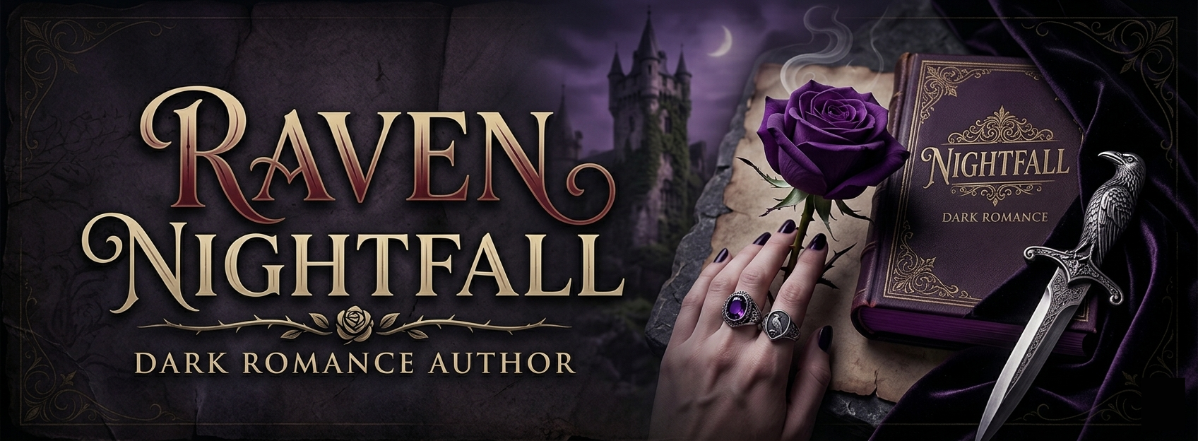 Raven Nightfall — Dark Romance Author