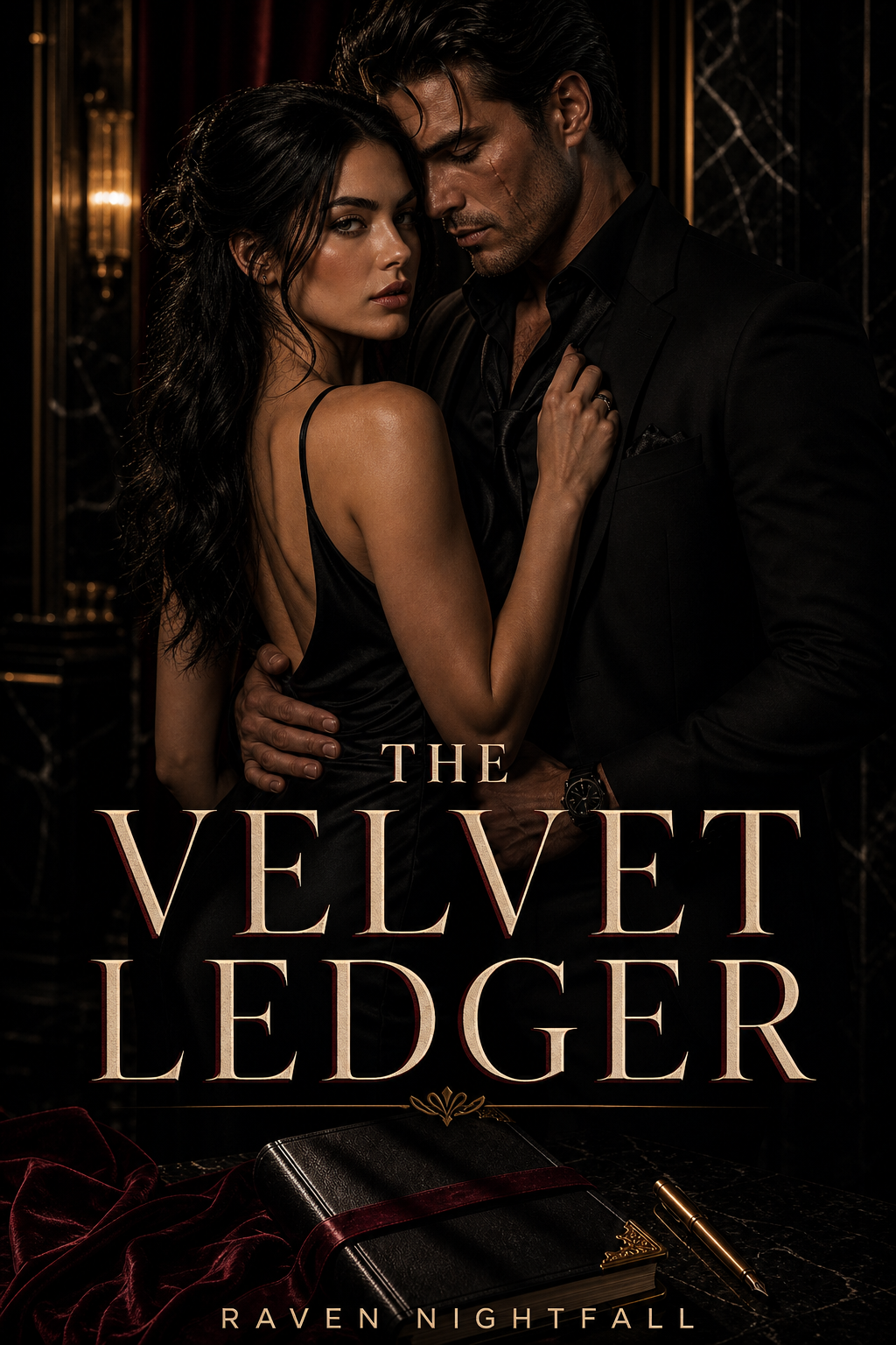 The Velvet Ledger by Raven Nightfall — a dark romance serial on Lantern